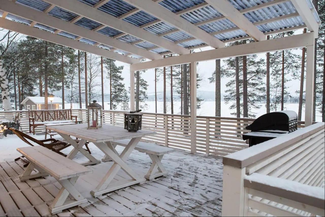 Luxurious Villa Kinos With Jacuzzi Rovaniemi Luaran gambar