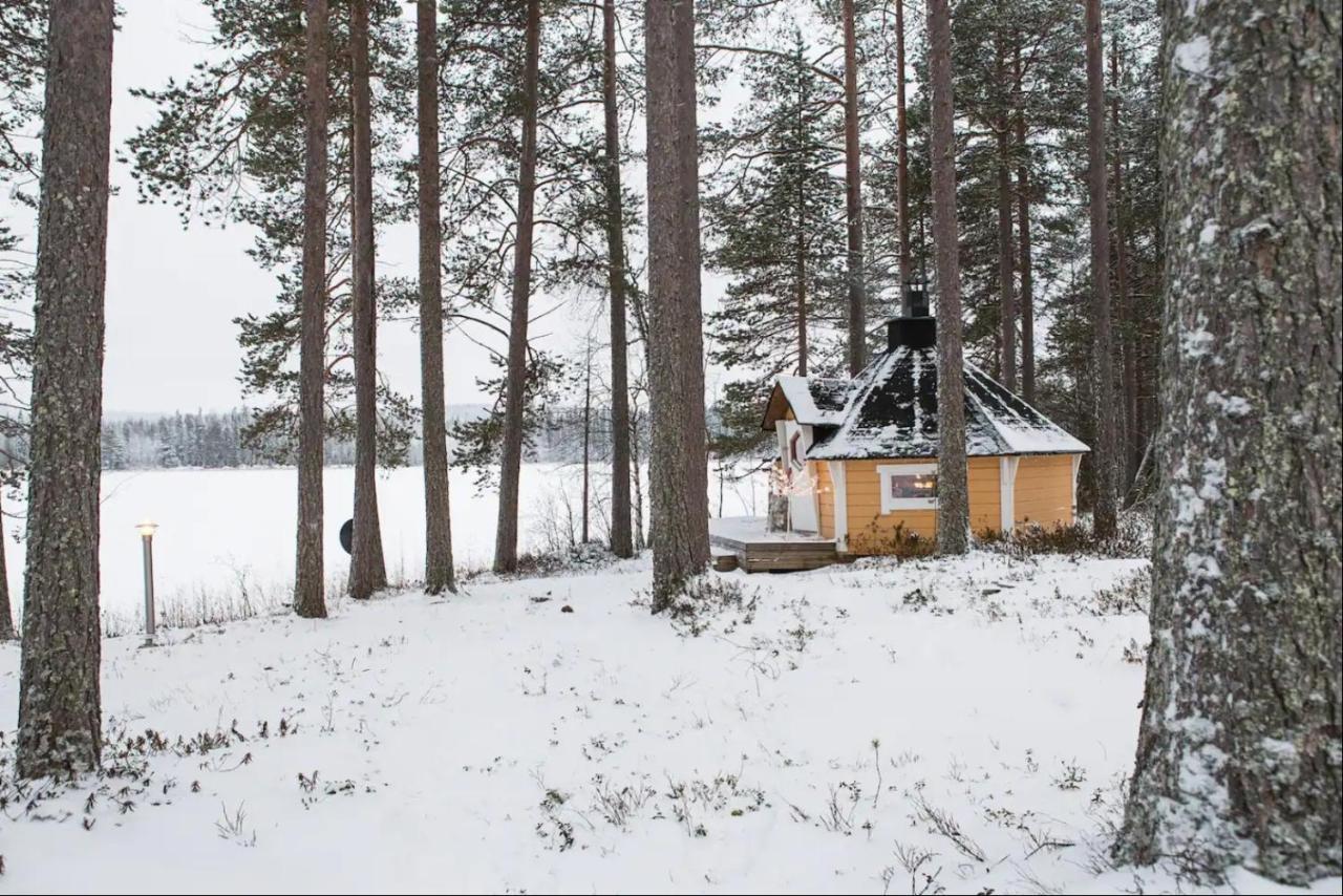Luxurious Villa Kinos With Jacuzzi Rovaniemi Luaran gambar