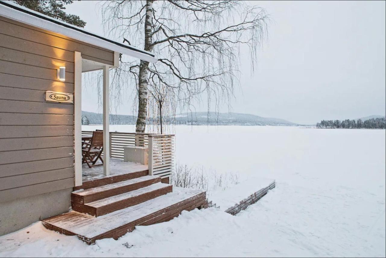 Luxurious Villa Kinos With Jacuzzi Rovaniemi Luaran gambar