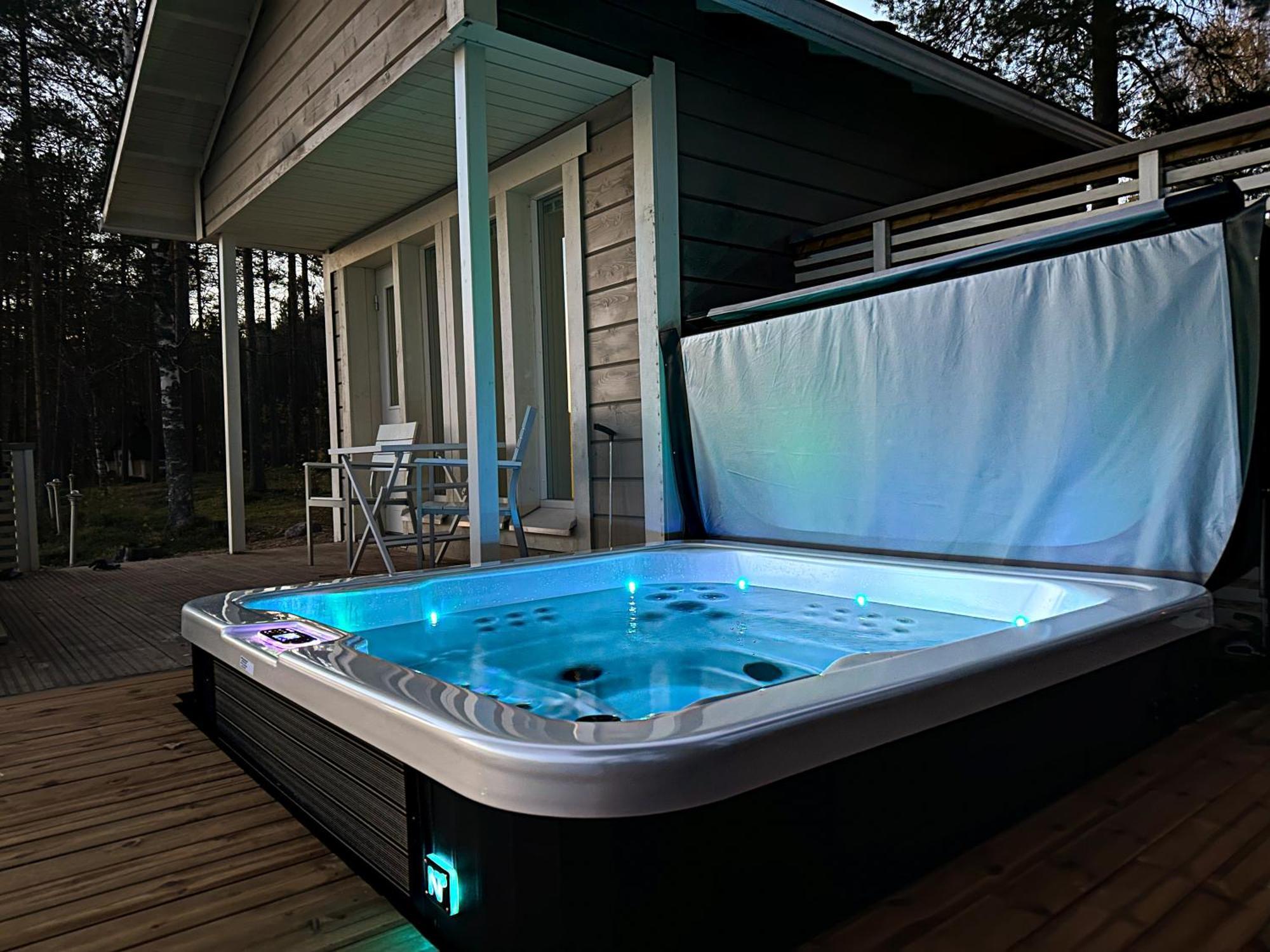 Luxurious Villa Kinos With Jacuzzi Rovaniemi Luaran gambar